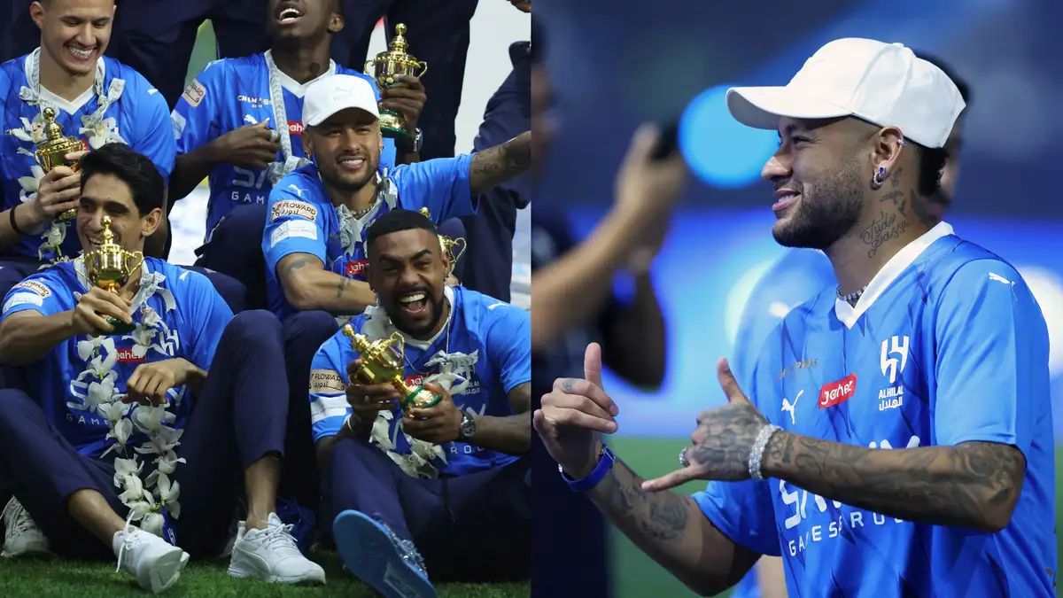 内马尔意外战胜巴塞罗那，重返赛场引爆全场！